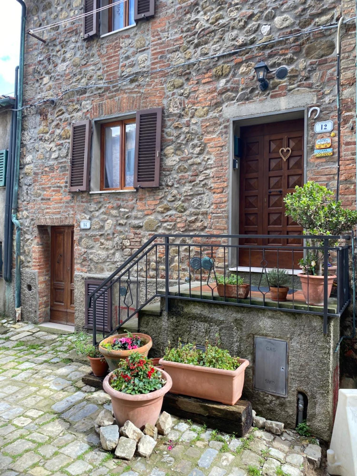 Casa Nonna Rina Villa Chiusdino Eksteriør bilde